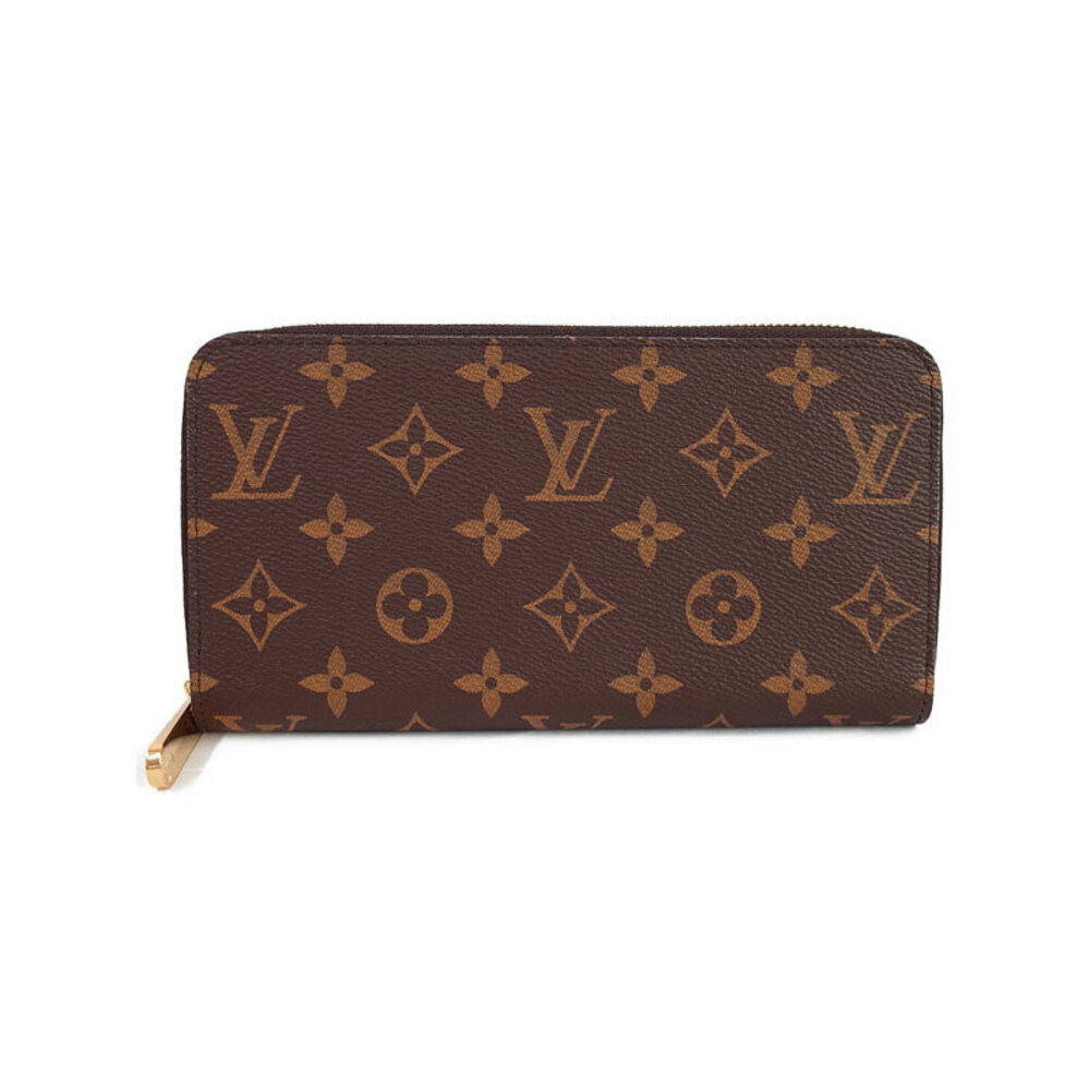 Louis Vuitton Monogram Zippy Wallet Round Zipper Long